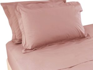 Σεντόνια King Size (Σετ) Anna Riska Bamboo Blush Pink