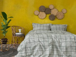 Σεντόνια Μονά (Σετ) Nima Bed Linen Bundie Jungle Green