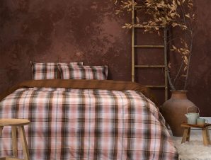 Σεντόνια Υπέρδιπλα (Σετ 220×260) Nima Bed Linen Alan Earth