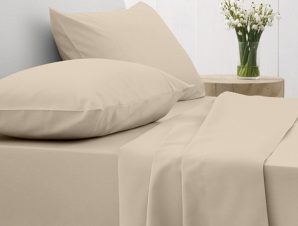 Σετ Σεντόνια Sunshine Home Cotton Feelings 109 Sand 170×205+30