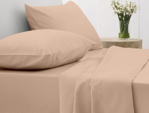 Σετ Σεντόνια Sunshine Home Cotton Feelings 110 Beige 235×270