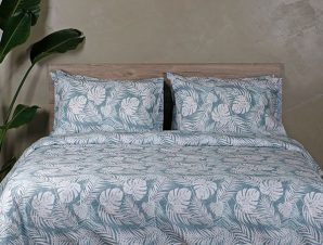 Σετ Σεντόνια Sunshine Home Cotton Feelings 2038 Aqua King Size 260×270