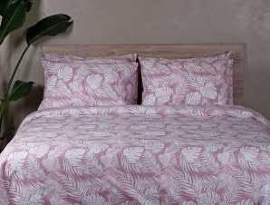 Σετ Σεντόνια Sunshine Home Cotton Feelings 2038 Pink 150×205+30