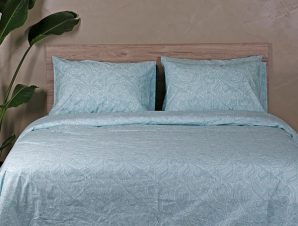 Σετ Σεντόνια Sunshine Home Cotton Feelings 2040 Aqua 235×270