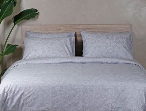 Σετ Σεντόνια Sunshine Home Cotton Feelings 2040 Grey King Size 260×270