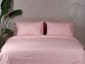 Σετ Σεντόνια Sunshine Home Cotton Feelings 2040 Pink 150×205+30