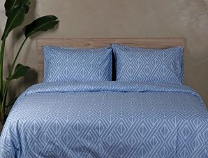 Σετ Σεντόνια Sunshine Home Cotton Feelings 2042 Blue 165×270