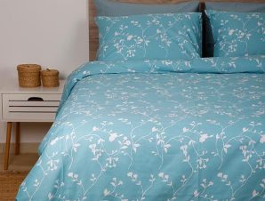 Σετ Σεντόνια Sunshine Home Cotton Feelings 924 Aqua 165×270